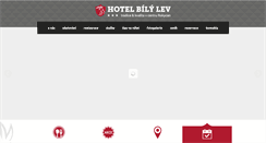Desktop Screenshot of bilylev.rokycany.cz
